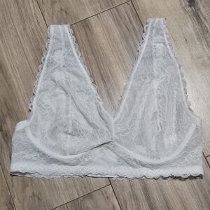 Lace Bralette in White
